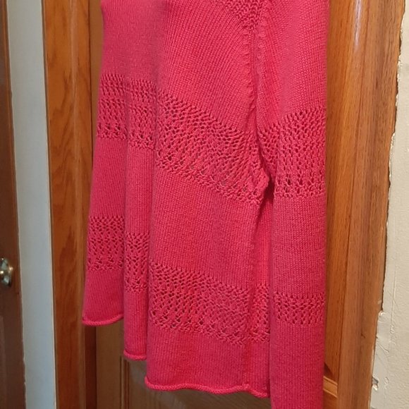 Chelsea & Theodore - Sweater - Dark Pink - Picture 2 of 3